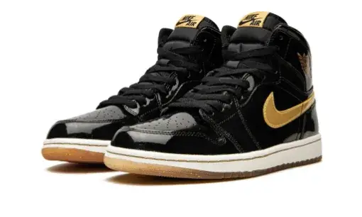 Air Jordan 1 Retro High OG 'Metallic Gold/Black' Reps 47F161