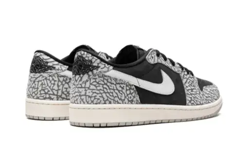 Air Jordan 1 Retro Low OG 'Black Elephant' Reps 