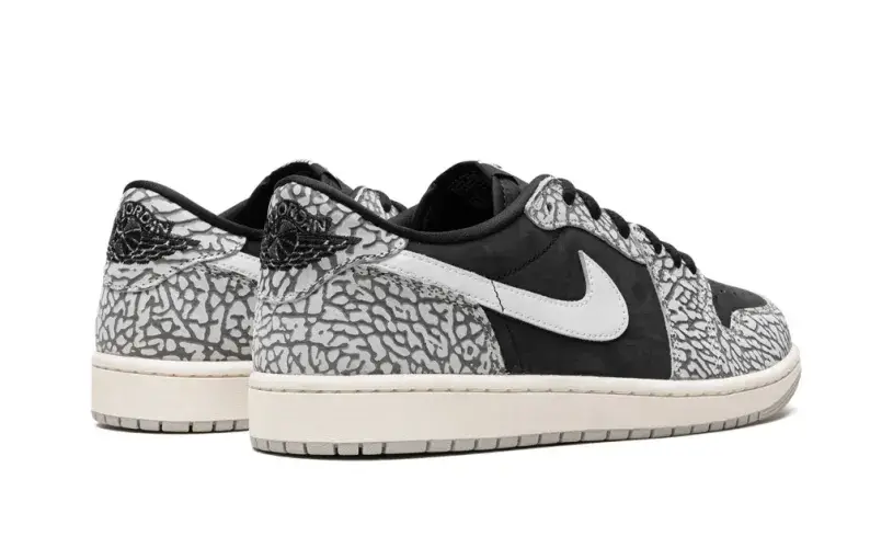 Air Jordan 1 Retro Low OG 'Black Elephant' Reps 