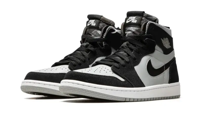 Air Jordan 1 Zoom CMFT 'Black Light Smoke Grey' Reps 