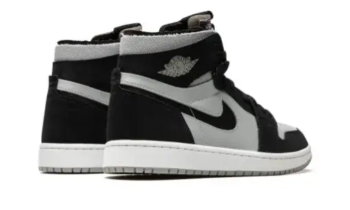 Air Jordan 1 Zoom CMFT 'Black Light Smoke Grey' Reps 