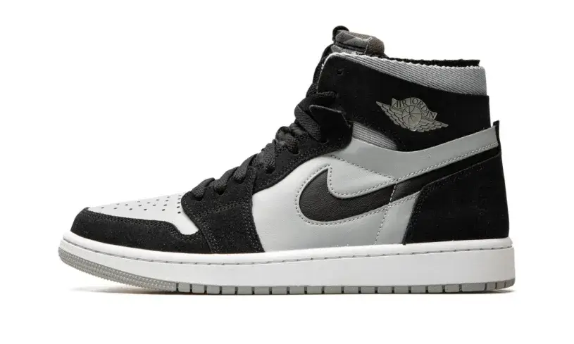 Air Jordan 1 Zoom CMFT 'Black Light Smoke Grey' Reps 