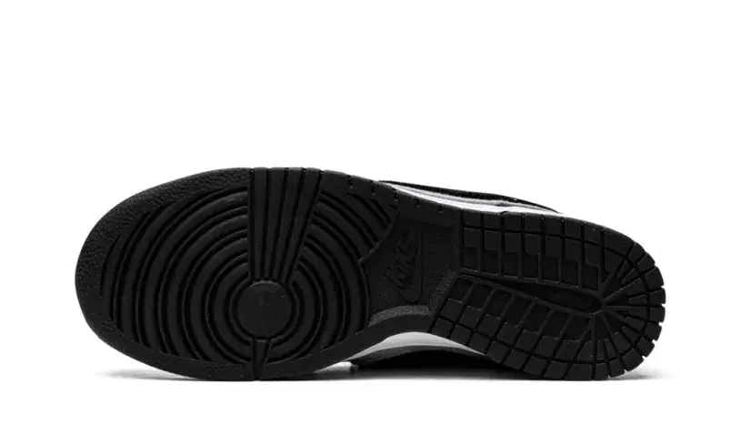 Dunk Low 'Chenille Swoosh - Black Grey Fog' Reps 