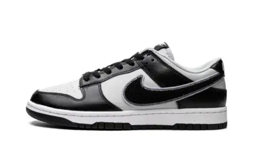 Dunk Low 'Chenille Swoosh - Black Grey Fog' Reps CCED533