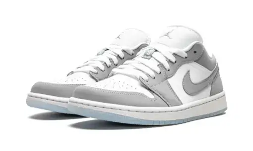 WMNS Air Jordan 1 Low 'White Wolf Grey' Reps