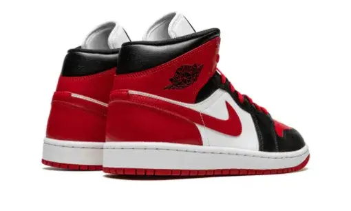 WMNS Air Jordan 1 Mid 'Alternate Bred Toe' Reps 