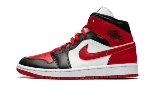 WMNS Air Jordan 1 Mid 'Alternate Bred Toe' Reps