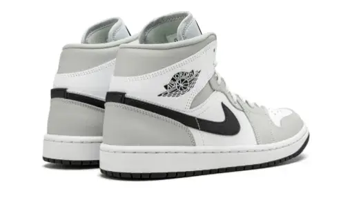WMNS Air Jordan 1 Mid 'Grey Fog' Reps 