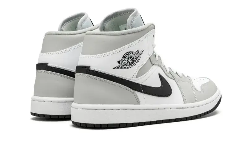 WMNS Air Jordan 1 Mid 'Grey Fog' Reps 
