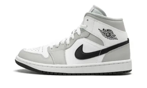 WMNS Air Jordan 1 Mid 'Grey Fog' Reps
