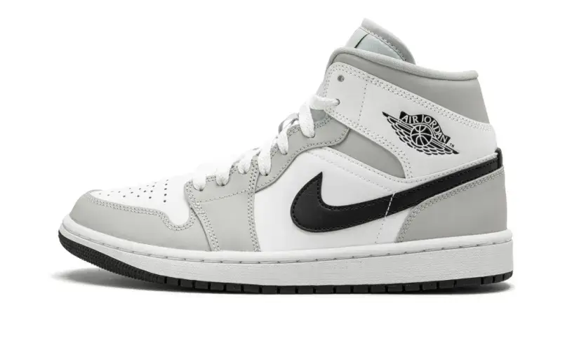 WMNS Air Jordan 1 Mid 'Grey Fog' Reps 