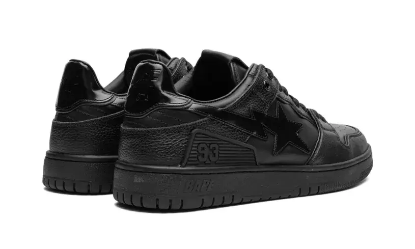A Bathing Ape Bape SK8 Sta 'Black' Reps 