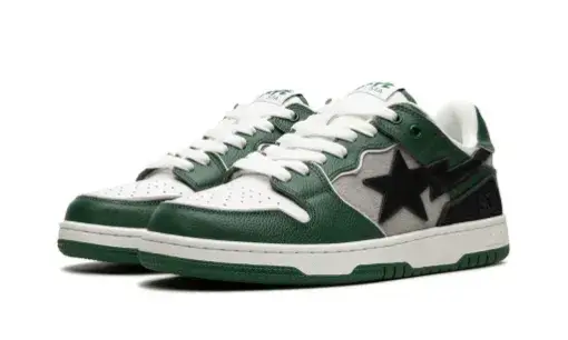 A Bathing Ape Bape SK8 Sta 'Green' Reps DB300414