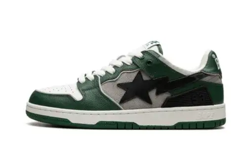 A Bathing Ape Bape SK8 Sta 'Green' Reps DB300414