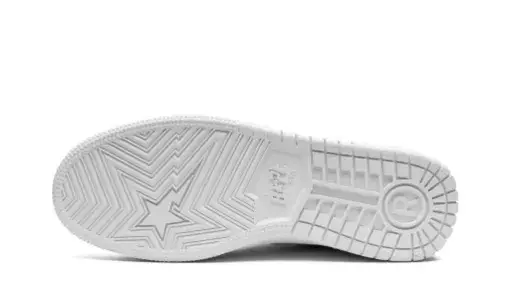 A Bathing Ape Bape SK8 Sta 'White' Reps 