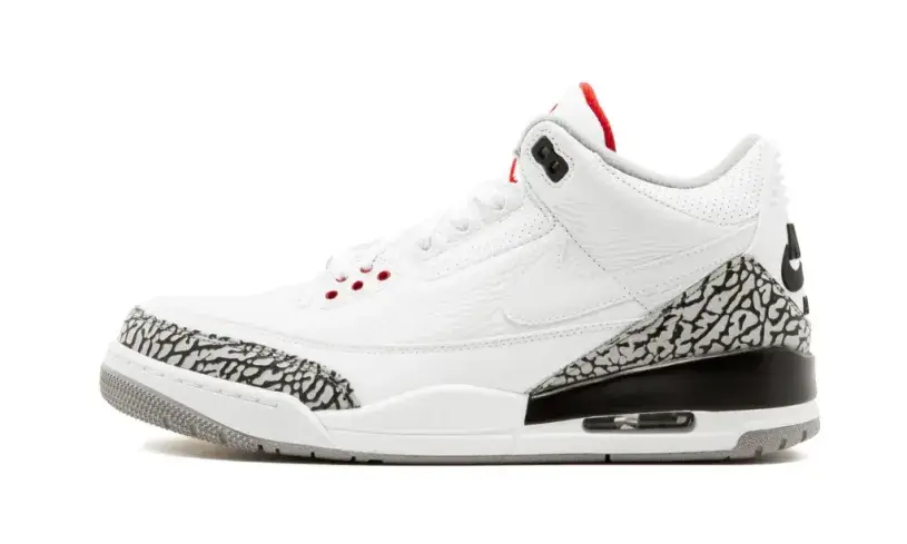 Air Jordan 3 Retro JTH NRG 'White Cement' Reps 