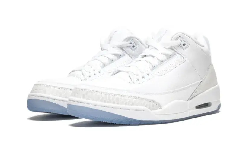 Air Jordan 3 Retro 'Triple White' Reps 