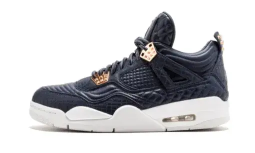Air Jordan 4 Retro Premium 'Obsidian' Reps AF58374