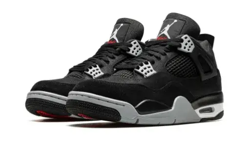 Air Jordan 4 Retro SE 'Black Canvas' Reps FC858353