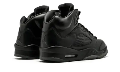 Air Jordan 5 Retro Premium 'Triple Black' Reps 