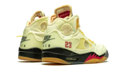 Off-White x Air Jordan 5 Retro SP 'Sail' Reps 