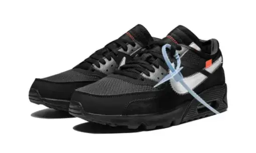 Off-White x Air Max 90 'Black' Reps 5D463663