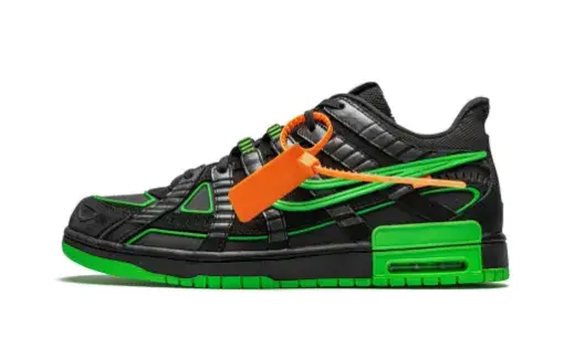 Off-White x Air Rubber Dunk 'Green Strike' Reps E6C60413