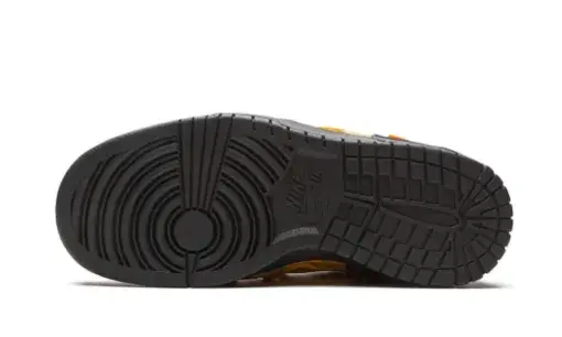 Off-White x Air Rubber Dunk 'University Gold' Reps 