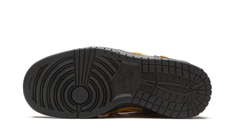 Off-White x Air Rubber Dunk 'University Gold' Reps 