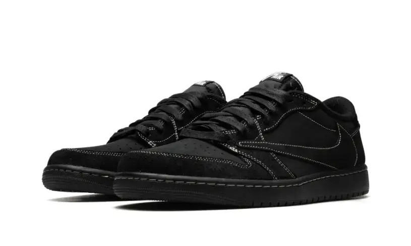 Travis Scott x Air Jordan 1 Low OG SP 'Black Phantom' Reps 