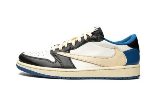Travis Scott x Fragment x Air Jordan 1 Retro Low 'Military Blue' Reps 4DEA0479