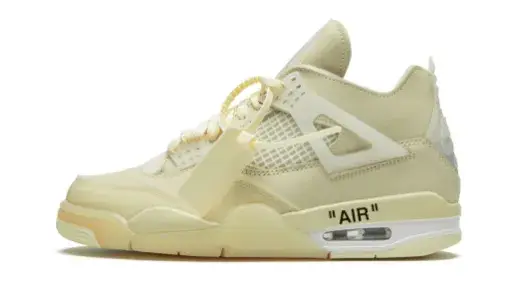 WMNS Off-White x Air Jordan 4 SP 'Sail' Reps 18AA1596